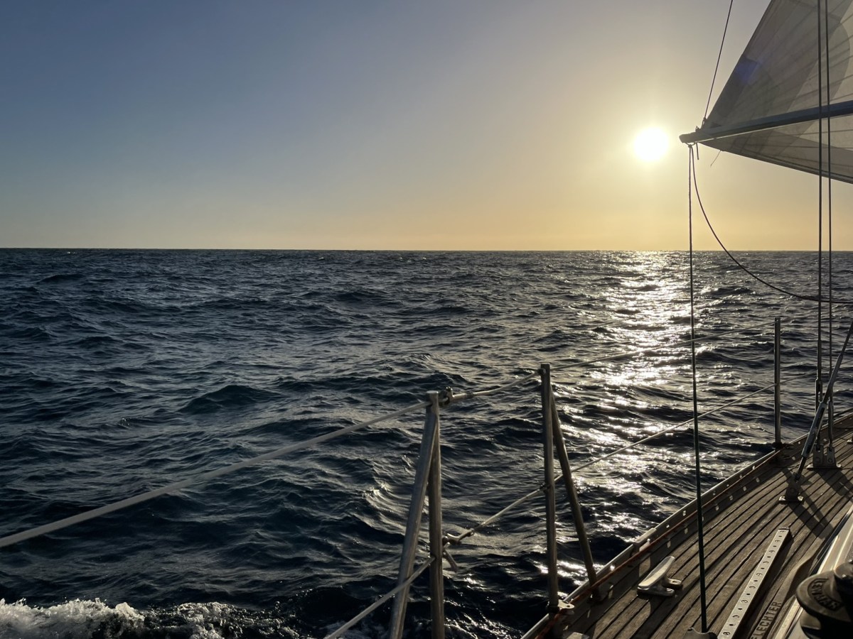 Atlantiküberfahrt     (Tag 1-18 und&nbsp;angekommen)