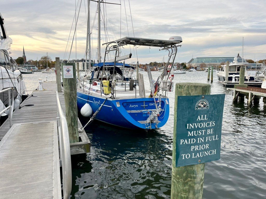 Letzter Beitrag aus&nbsp;Annapolis!?