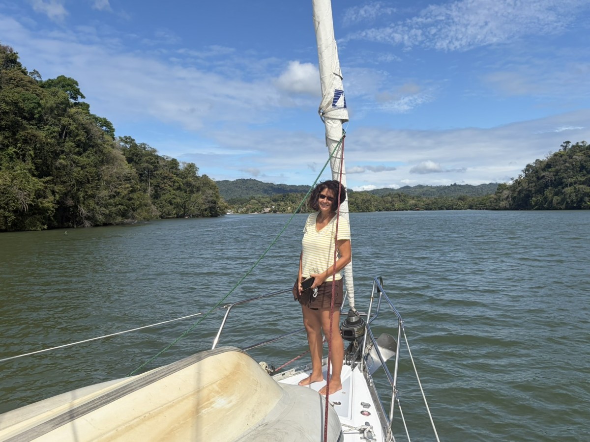 Im Zick Zack den Rio Dulce&nbsp;zurück