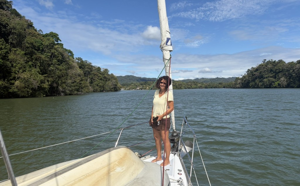 Im Zick Zack den Rio Dulce zurück